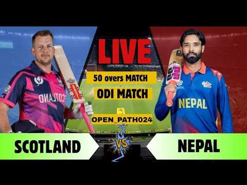 nep-vs-sco-104th-match-mens-cwc-league-2-2023-27-match-updates, live score, analysis, 12 may 2026