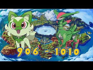 [906-1010] Obtaining every Pokémon in Pokédex order
