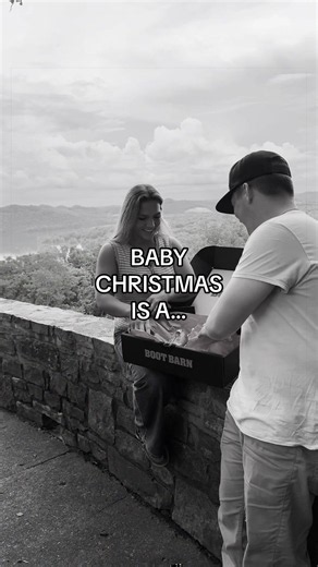 Baby Christmas is a…. If you’re new here, hi my name is Tori! I live and travel full time in a camper with my blue collar man for his job on the pipelines! Follow along for camper tips, lifestyle vlogs, and all things blue collar!🫶🏽 #genderreveal #soontobemom #soontobedad #bluecollarwife #bluecollarfamily