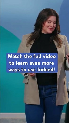 How to Use Indeed: Tips to Create a Resume & Easily Apply To Jobs | #Indeed #Shorts