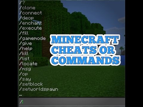 Minecraft Cheats or Commands?!
