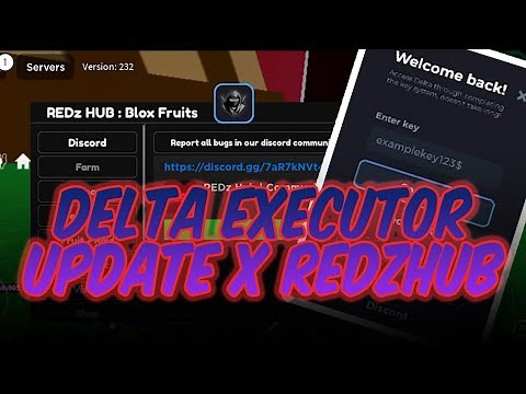 DELTA EXECUTOR UPDATE X REDZ HUB BLOXFRUIT