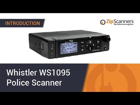Whistler WS1095 Police Scanner | Introduction & Overview