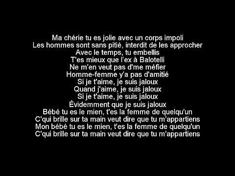 DADJU - Jaloux (lyrics)