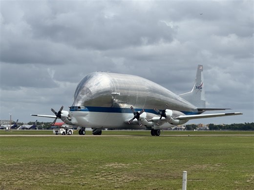An inside look at NASA’s Super Guppy at SUN ‘n FUN in Lakeland