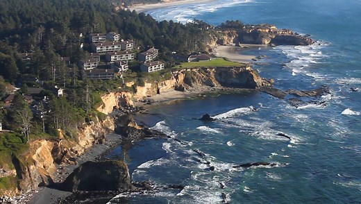 7.8K views · 418 reactions | A host of soaring sights in the central #OregonCoast landmark of Cape Foulweather, looking down on Otter Rock. More on this https://www.beachconnection.net/vtour_depoe.htm | Oregon Coast Beach Connection | Facebook