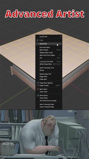 Blender Noob vs Pro: Creating Bed Sheets #blender #blendertutorial #blendercommunity #blender3d