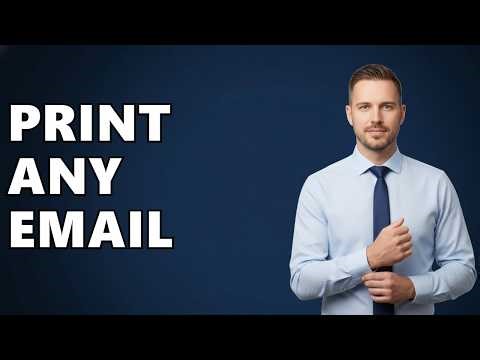 How Do I Print An Email From Gmail?