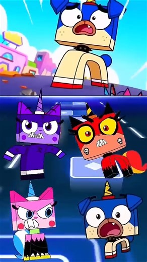 Unikitty Exe 🆚 Hello Kitty Exe 🆚 Scary Pocoyo 🆚 Scary fire Fox x Coffin Dance #shorts #tileshop