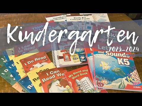 2023-24 Kindergarten Curriculum CHOICES I Math & Language Arts II Abeka K5 Curriculum