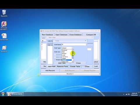 How To Use MS Access Edit MDB Files Without Access Installed Software