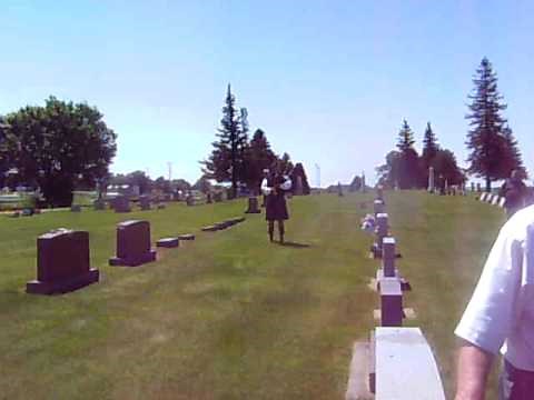 Irish Bagpipes at Funeral song #2