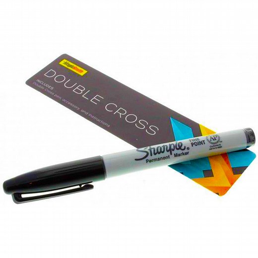 Double Cross Sharpie Magic Trick