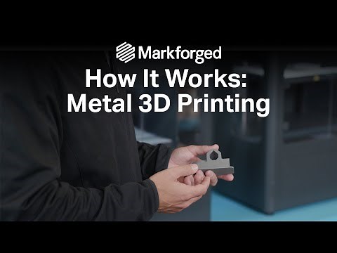 Metal 3D Printing Walkthrough | Markforged Metal X