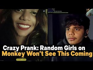 Pranking With Random Girls On Monkey | ‪@MAZE_xD‬