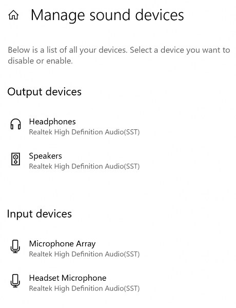 Headphones not working or detected in Windows 11