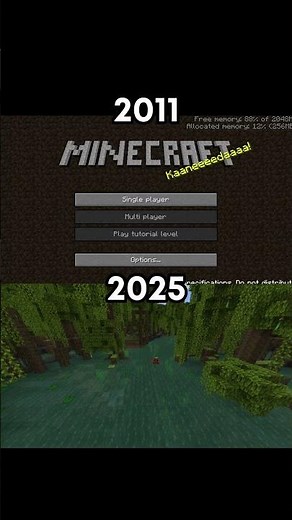 Minecraft Loading Screen: 2011 vs 2025 What Changed?