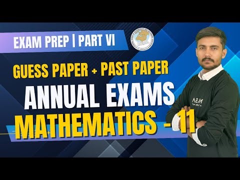 Part 6 | Maths 1st Year Guess Paper 2026 | Unit 8 & 9 Important Questions & Model Paper | FBISE