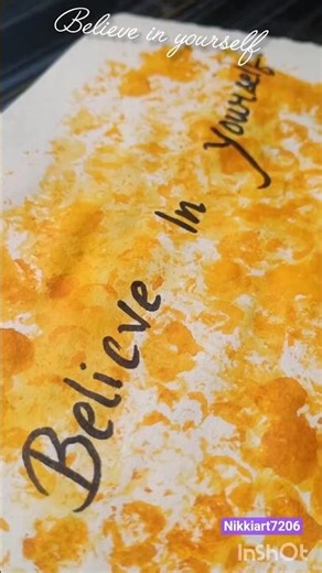 Easy pattern background painting ideas 💡 #artlove believe in yourself