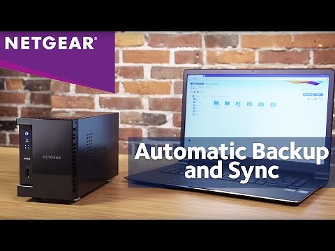 NETGEAR ReadyNAS Automatic Backup & Sync
