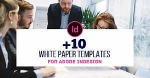 10  Best White Paper Templates for InDesign