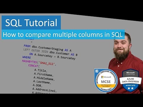 SQL Tutorial - How to compare multiple columns in SQL