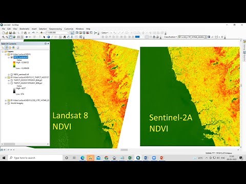 What is NDVI ? How to prepare NDVI using Sentinel 2 and Landsat 8 data