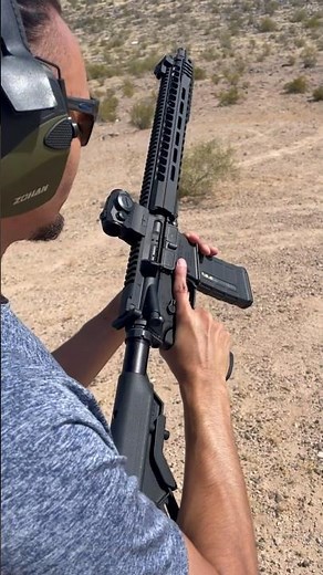Binary Trigger AR-15 #ar15 #556 #shooting #shortvideos