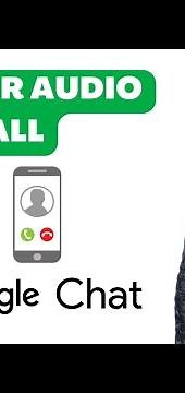 How to Make a Video or Audio Call in Google chat (EASY)
