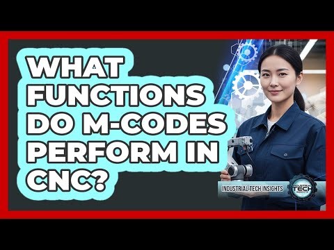 What Functions Do M-Codes Perform In CNC?