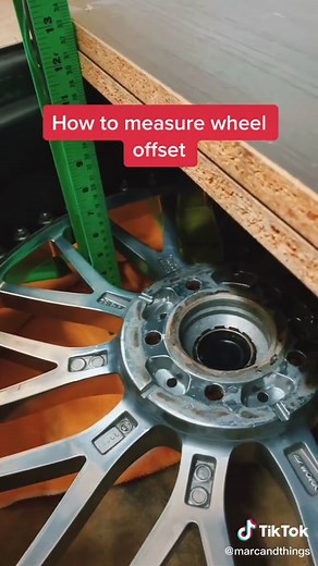 How to Measure Wheel Offset