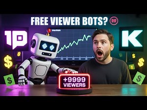 Free Viewer Bots = Instant Fame? We Tested It on Twitch & Kick | Free Kick Viewer Bot | No Download