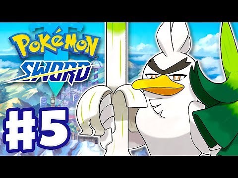 Galarian Farfetch'd Evolves into Sirfetch'd - Pokemon Sword and Shield - Gameplay Walkthrough Part 5