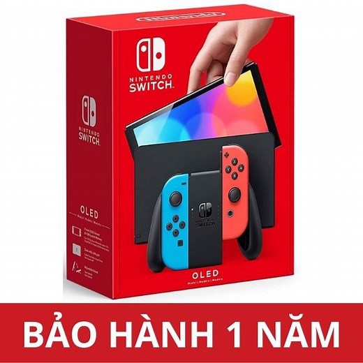 Nintendo Switch OLED Model Neon Set - Nâng cấp mới, chơi game đã hơn