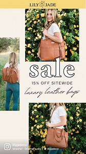 28 reactions | It’s Mother’s Day everyday at Lily Jade ✔️One Year Warranty ✔️Backpack Carry ✔️Removable and washable interior organizer ✔️Full grain leather and faux leather options ✔️15% off + a free set of packing cases | Lily Jade | Facebook