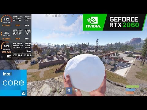 RTX 2060 | Rust - 1080p (Tested in December 2023)