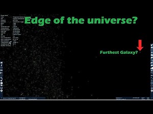 From our earth to the edge of the universe (in space Engine!)