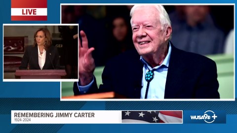 VP Kamala Harris delivers eulogy for Jimmy Carter