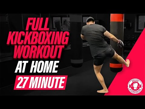 Complete Full Body Kickboxing: Heavy Bag Workout Techniques At Home Class