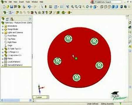 Feature Driven Patterns - SOLIDWORKS Tutorial