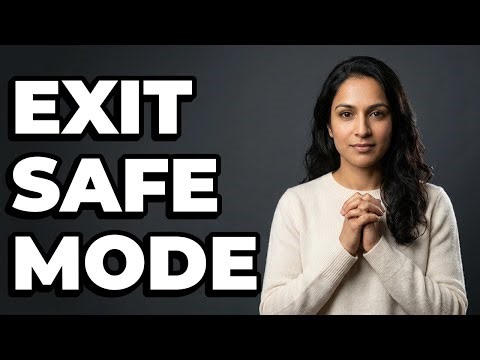 How Do You Return to Normal Startup From Safe Mode?