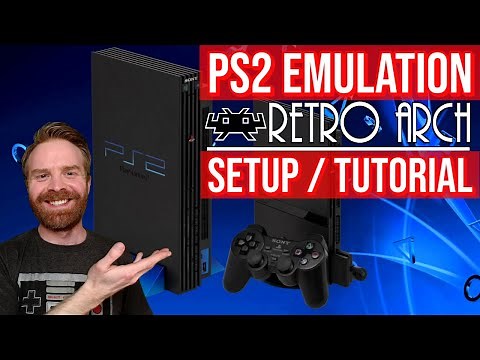 PlayStation 2 (PS2) Emulator on RetroArch: PCSX2 Core (Install guide: setup / config / tutorial)