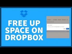How To Remove Dropbox Files And Folder? Free Up Space In Dropbox (2023)
