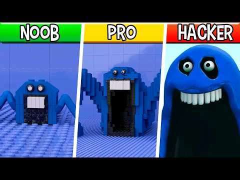 LEGO Hungry Snake Sea Eater : Noob, Pro, HACKER! / (ROBLOX Slap Tower)