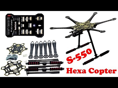 S550 Hexacopter Drone Build with Pixhawk 2.4.8 Flight Controller | Complete Walkthrough