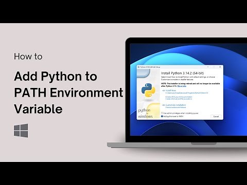 How to Add Python to PATH Environment Variable on Windows 11