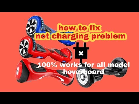 How to fix hoverboard not charging problem/hoverboard not charging