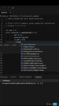 Most Asked JavaScript Interview Question 🚀 setInterval Scope Bug #coding #reactjs