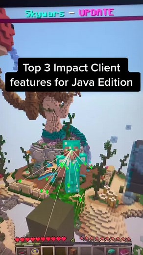 Top 3 Impact Client Features for Minecraft Java Edition