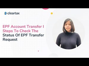 EPF Account Transfer I Steps To Check The Status Of EPF Transfer Request